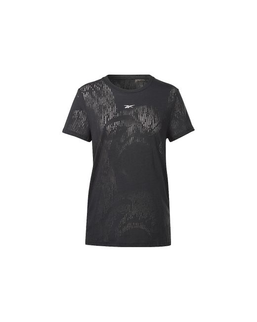 Reebok Burnout T-shirt in Black | Lyst | Sport-T-Shirts