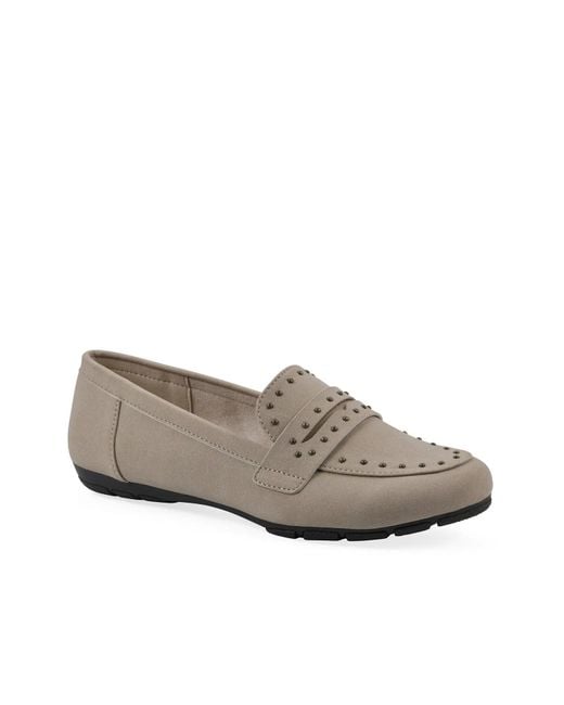White Mountain Gray Giada Penny Loafer