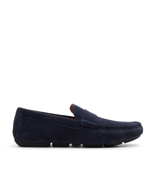 Brooks Brothers Blue Jefferson Driving Loafer for men