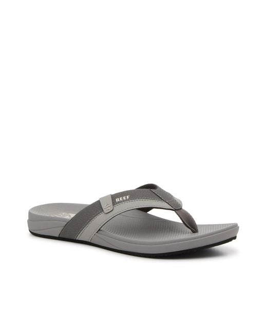 Reef Gray Cushion Spring Flip Flop for men
