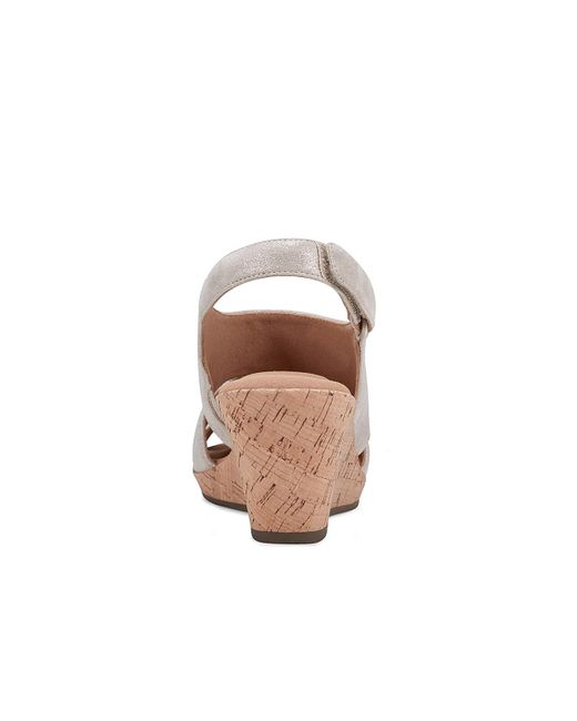 Rockport Metallic Briah Wedge Sandal