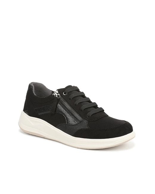 LifeStride Black Team Player Slipon Sneaker