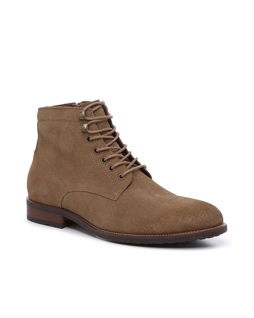 Vince Camuto Laran Combat Boot in Brown 