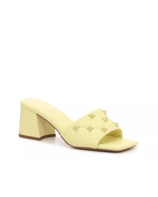 Marc Fisher Yellow Gasella Sandal