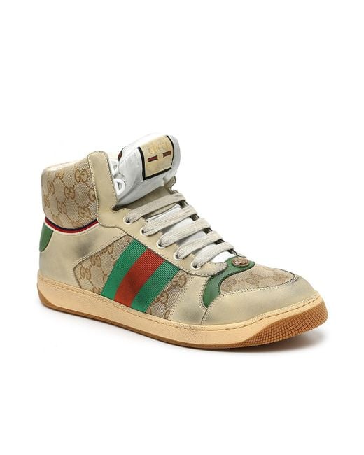 Gucci Multicolor Screener High-top Sneaker for men