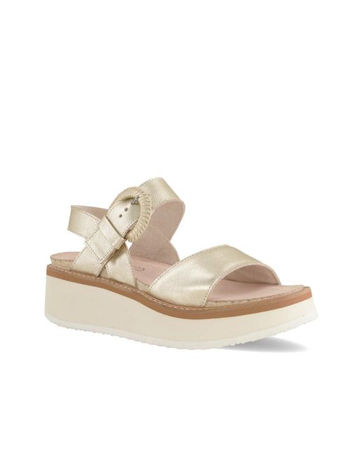 Naot Black Crepe Wedge Sandal