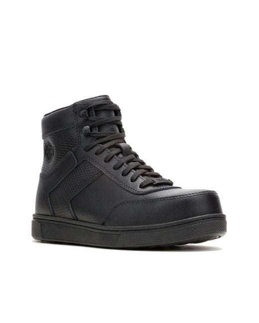 Harley Davidson Black Harleydavidson Grady Composite Toe Hightop Work Sneaker