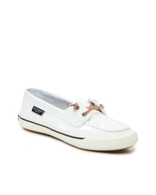 Sperry Top-Sider White Lounge Away Boat Shoe