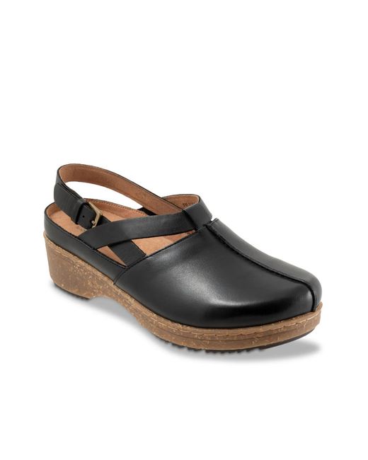 Softwalk Arica Clog in Black | Lyst