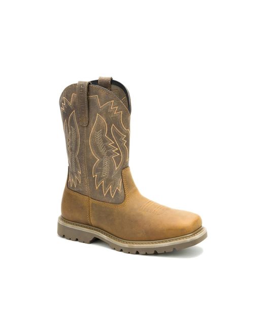 Caterpillar Brown Colorado Frontier Work Boot for men