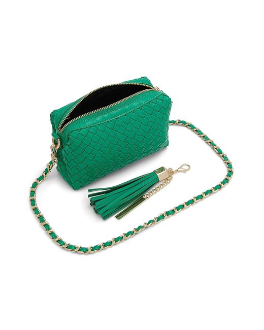 ALDO Green Braidaax Crossbody Bag