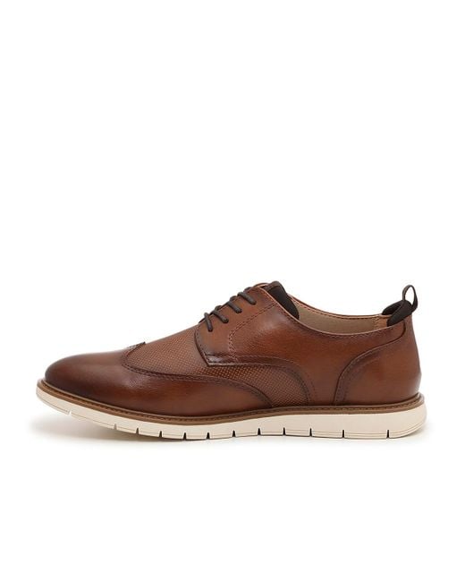 Mix No 6 Brown Finlee Wingtip Oxford for men