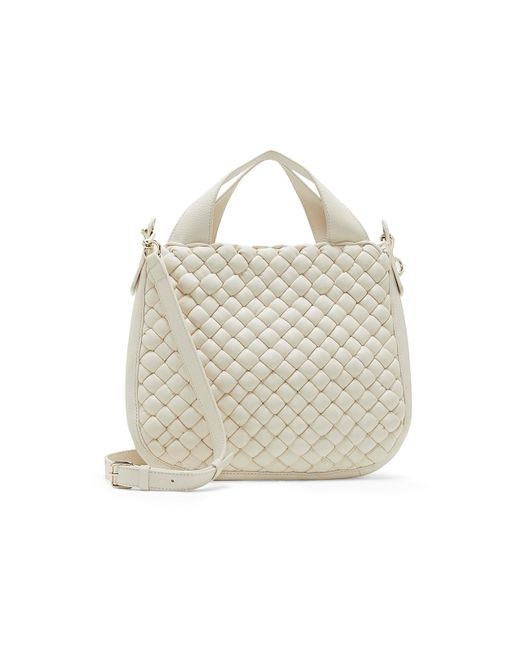 Vince Camuto White Miki Satchel