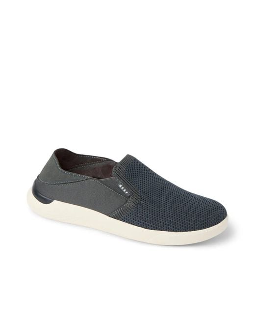 Reef Blue Swellsole Neptune Slipon Sneaker for men
