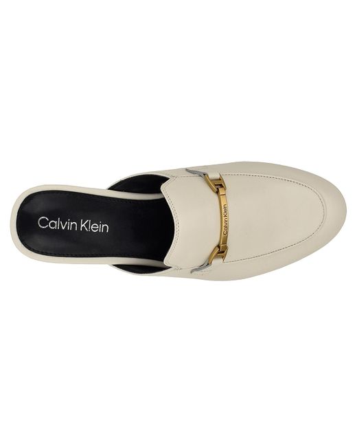 Calvin Klein White Sidoll Loafer