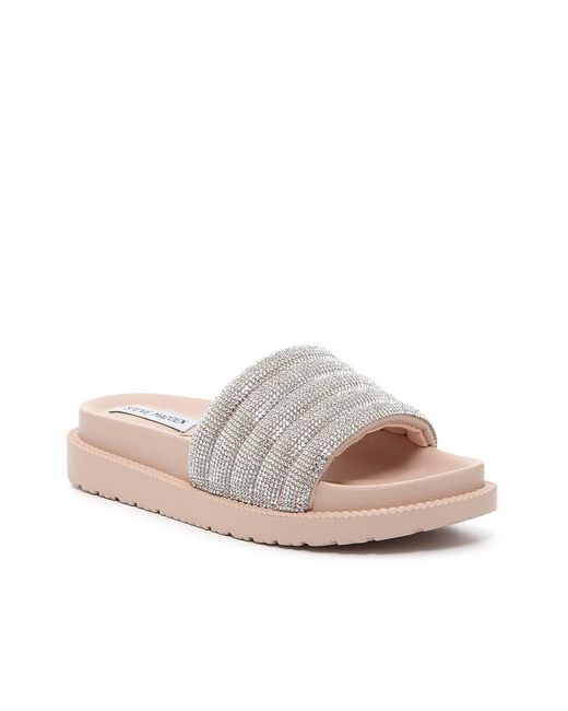 steve madden woven slide sandals