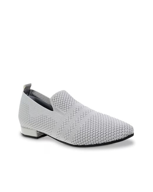 David Tate White Ulyssa Loafer