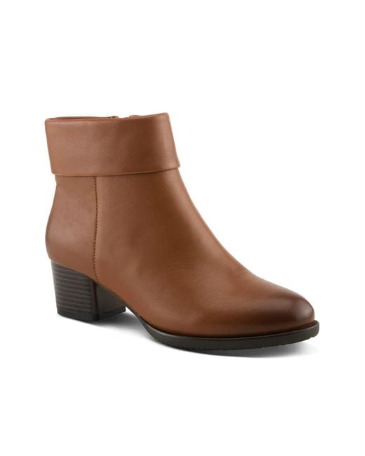 Spring Step Brown Talpa Bootie