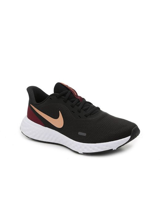 Nike Revolution 5 Running Shoe in Black | Lyst