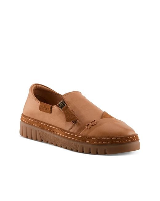 Spring Step Brown Patcha Sneaker