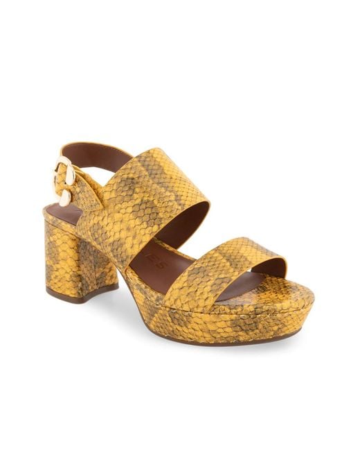 Aerosoles Metallic Camera Platform Sandal