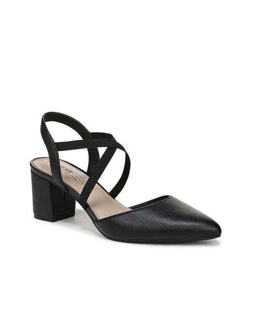 LifeStride Black April Pump