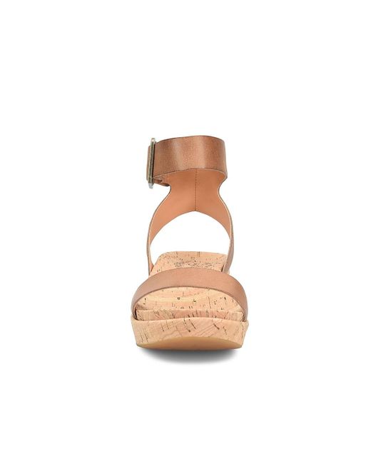 Kork-Ease Metallic Mullica Wedge Sandal