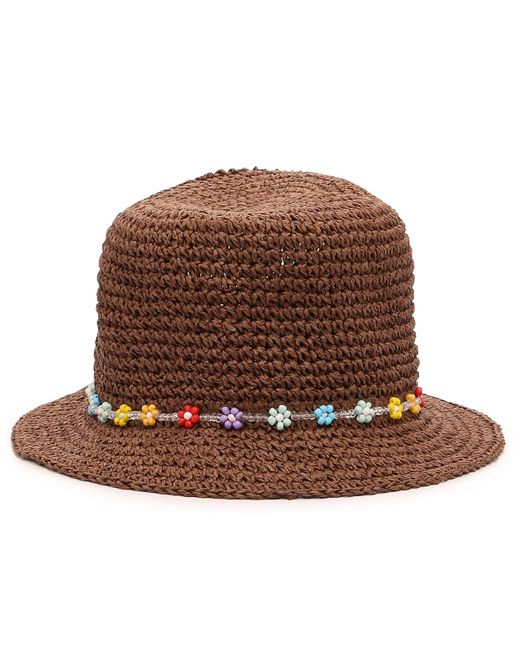 Steve Madden Friendship Bracelet Bucket Hat in Dark Brown (Brown) Lyst