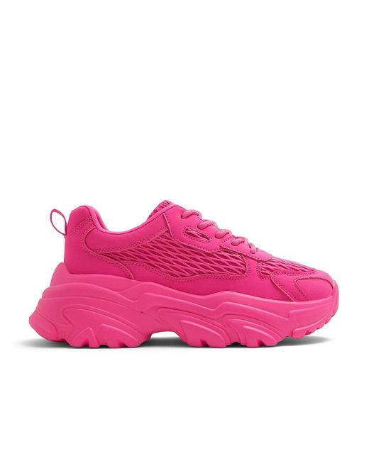 Call It Spring Pink Glowy Sneaker