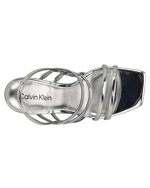 Calvin Klein White Teoni 2 Sandal