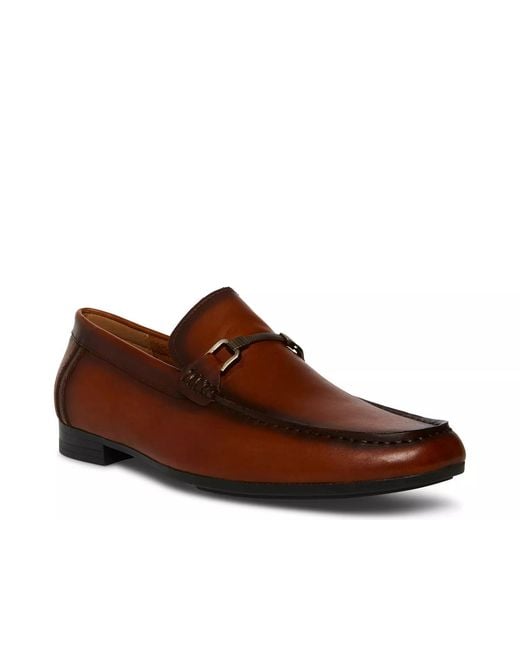 Steve Madden Brown Privacy Loafer for men