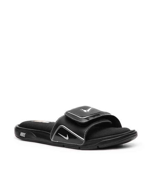 Nike Synthetic Comfort Slide 2 Sandal in Black for Men | Lyst