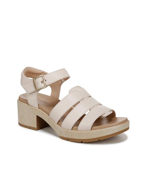 Dr. Scholls White Oh Kay Sandal