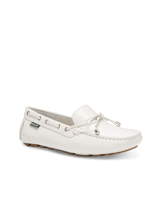 Eastland Leather Marcella Driving Loafer in White Lyst