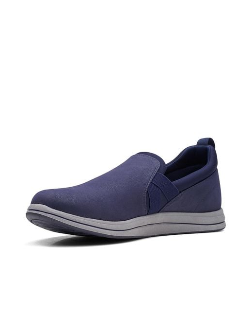 clarks cloudsteppers slip on