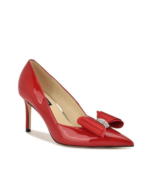 Nine West Red Ceryn Pump