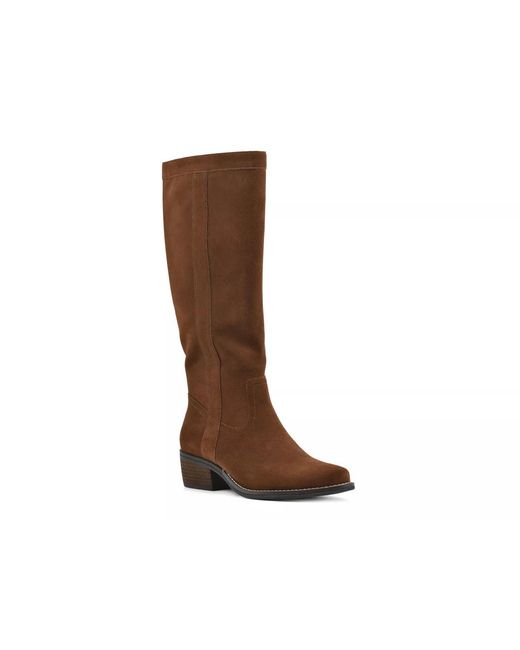 White Mountain Black Wide Width Altitude Wide Calf Boot