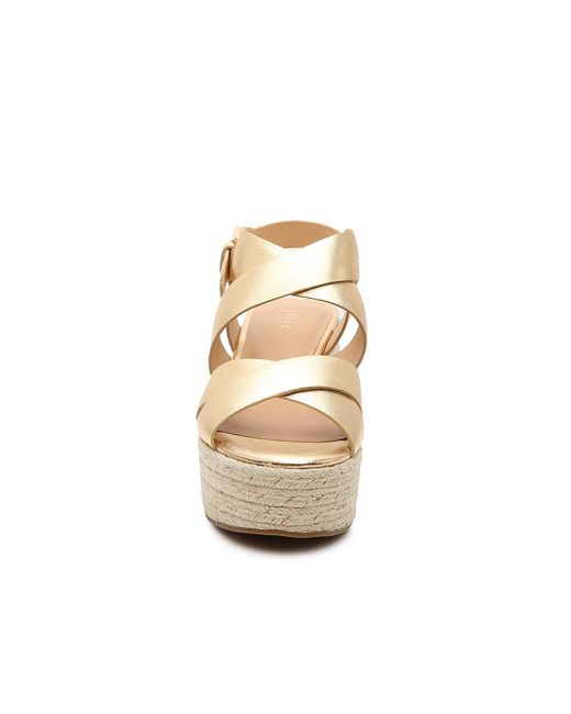 Joie Gaelyn Espadrille Wedge Sandal in Metallic Lyst