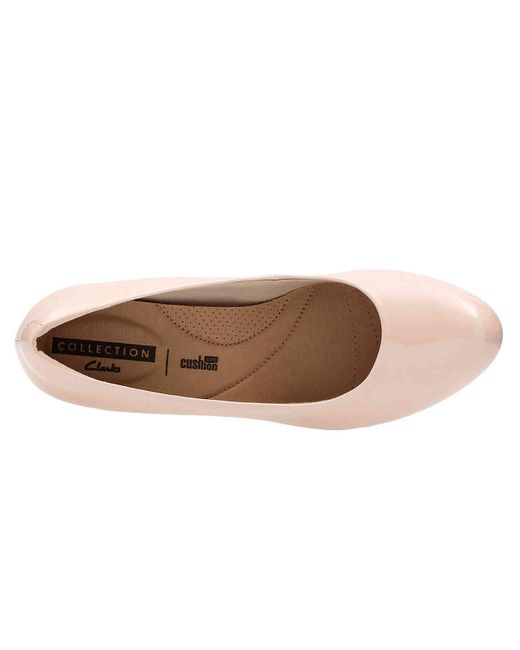 clarks adriel viola pump dusty pink