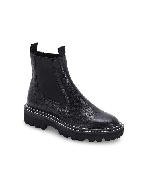 Dolce Vita Leather Moana H2o Rain Boot in Black Leather (Black) | Lyst