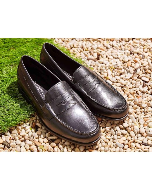 Rockport Leather Classic Penny Loafer in Black for Men - Lyst