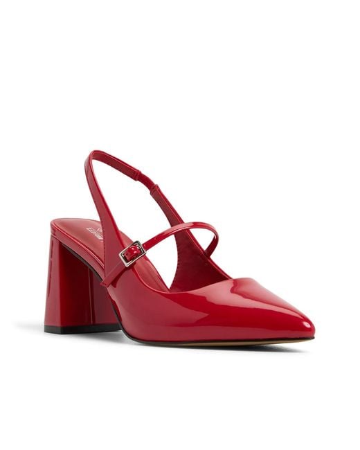 Call It Spring Red Coquettte Slingback Pump
