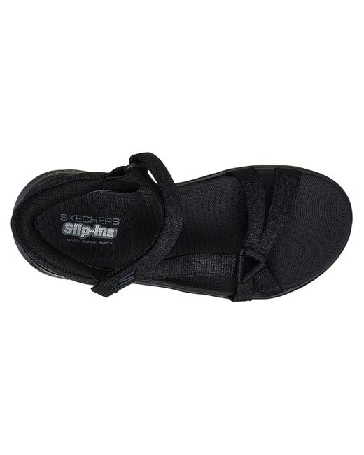 Skechers Blue Hands Free Slip-ins: Go Walk Flex Sd Illuminate Sport Sandal