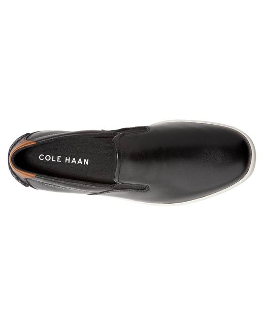 Cole Haan Black Nantucket Deck Slip-on for men