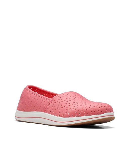 Clarks Red Cloudsteppers Breeze Emily Slip-on