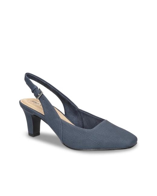 Easy Street Blue Ritsa Pump