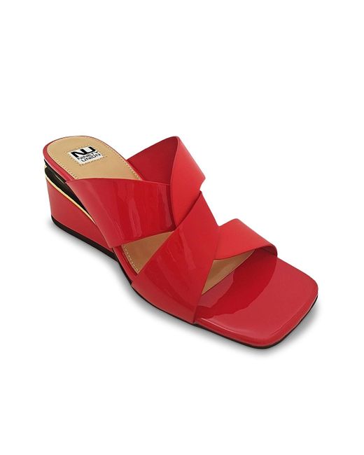 Ninety Union Red Magical Wedge Sandal