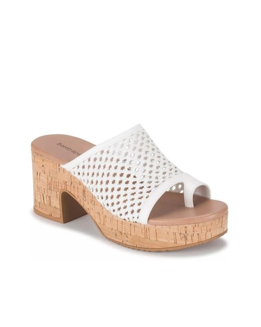 BareTraps Black Michaela Platform Sandal