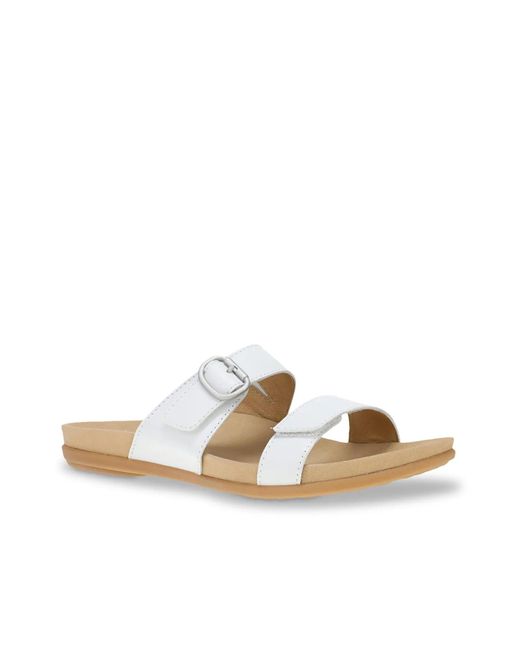 Dansko Black Justine Sandal