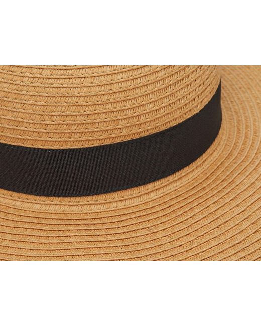 Vince Camuto Brown Straw Sun Hat